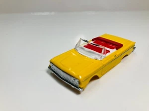 DASH " FORD FAIRLANE CONV Body YELLOW / WHITE / RED for Aurora AFX T-JET NEW - Picture 1 of 5