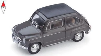 1/43 BRUMM FIAT 600D TRASFORMABILE CHIUSA 1960 BEIGE 538 - Immagine 1 di 3