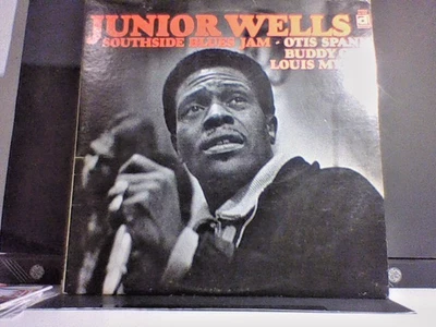 Junior Well Southdide Blues Jam Delmark 1970 DS-628 Stereo Vinyl LP EX/NM Foto 1 de 3