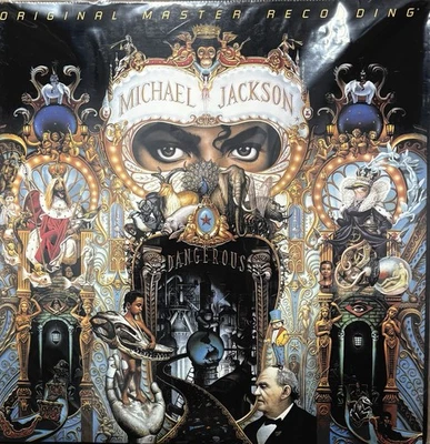 MICHAEL JACKSON "Dangerous" 180g MFSL NUMBERED* 2xEP VINYL 2025 Split Seam 1" - Image 1 of 4
