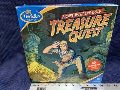 ThinkFun Treasure Quest - Escape With The Gold - Puzzle Game - Indiana Jones - Image 1 of 4