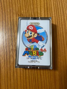 Selten! Vintage!! Nintendo Playing Cards (Deck) von 1996 - Super Mario 64 - Sealed Neu - Bild 1 von 11