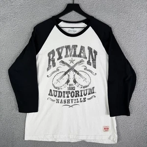 Ryman Auditorium Raglan Shirt Nashville Music Country History Size XL - Picture 1 of 8