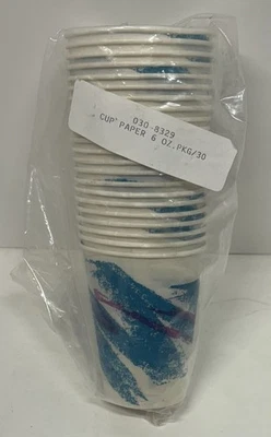 Lote de 22 tazas de papel enceradas Jazz Sweetheart de colección de los 90 6 oz sin usar tamaño raro Foto 1 de 4