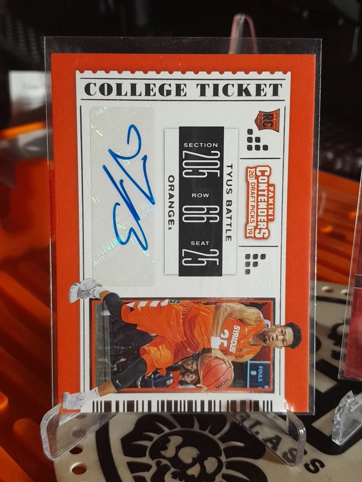 2019-20 Panini Contenders Draft Picks College Ticket #115 Tyus Battle (AU RC)🔥 - Image 1 of 2