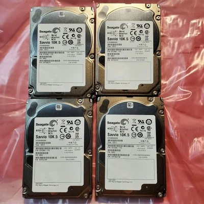 Lot 4x Seagate Cisco ST9300605SS 300 GB SAS 2 2.5 in Enterprise Hard Drive - Image 1 of 4