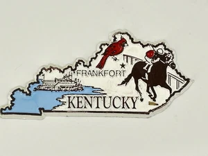 Imán de recuerdo para refrigerador Kentucky vintage - Imagen 1 de 3