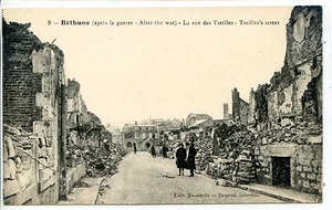 CP 62 - PAS-DE-CALAIS - Béthune - Après la guerre - La rue des Treilles - Picture 1 of 1