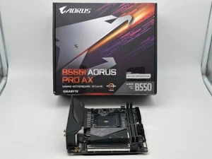 GIGABYTE B550I AORUS Pro AX Socket AM4 AMD Motherboard READ/FOR PARTS - Afbeelding 1 van 10