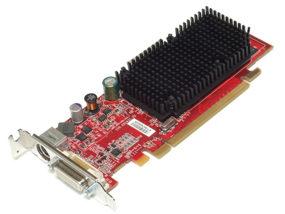 Dell ATI Radeon CN-0KT154 X1300 256MB DMS-59 Low Profile PCI-E Graphics Card - Image 1 of 1