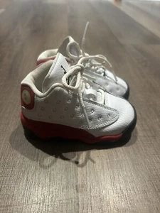 Nike Air Jordan 13 Retro Varsity Red White Crib 414581-101 Baby Shoes Size 5C - Picture 1 of 7