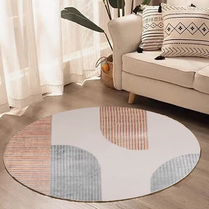 New Stylish Hallway Runner Rug Bedroom Circle Floor Carpet Machine Washable Mat - Picture 1 of 13