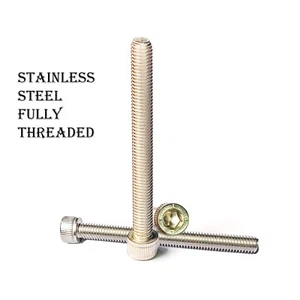 25 piezas 10-32 x 2 tornillos de cabeza de enchufe 4 mm Allen Drive pernos de acero inoxidable - Imagen 1 de 9