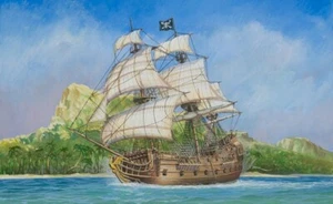 Zvezda 6514 - 1/350 Pirate Ship - Black Swan (Snap-Fit) - Nuevo - Imagen 1 de 1