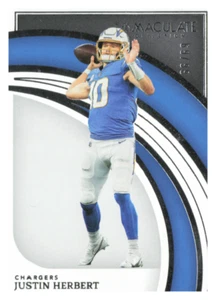 2022 Panini Immaculate Justin Herbert /99. Ladegeräte - Bild 1 von 2