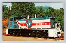 Union RR Co. Unit Number 17, Train, Transportation, Antique Vintage Postcard