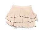 Zara Womens Brown Polyester Tutu Skirt Size M Zip