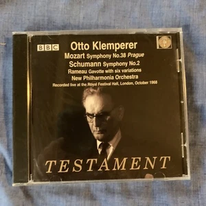 Klemperer Mozart: Sinfonie Nr.38 / Schumann: Sinfonie Nr.2 / Rameau: Gavott (CD) - Imagen 1 de 2