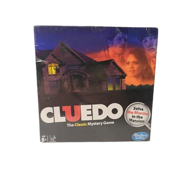 Cluedo Mini Version Murder Mystery Detective Board Game Hasbro Family Travel  - Image 1 of 4