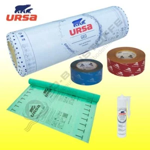 URSA GEO Paket mit Klimamembran Spannfilz Klemmfilz Set 032 035 Dämmung Dach - Bild 1 von 8