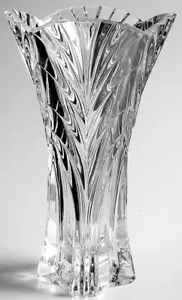 Vaso da fiore Noritake Crystal Treasury raro 8" fatto a mano nella Germania Ovest - In perfette condizioni - Foto 1 di 9