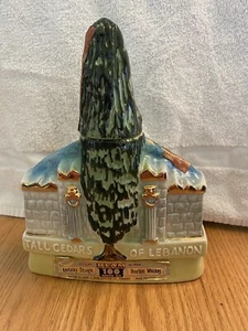 Vintage 1971 Jim Beam Decanter TCL Cedri alti del Libano distrofia muscolare - Foto 1 di 11