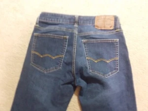 American Eagle Jeans Mens Slim Straight extreme Flex 28x30 dark wash - Picture 1 of 4