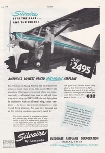 1947 Luscombe Aereo annuncio 2/19/2024aa - Foto 1 di 1