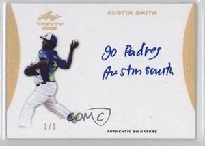 2015 Leaf Trinity Inscription Auto Holo-Gold 1/1 Austin Smith #A-AS2 Auto 0c6