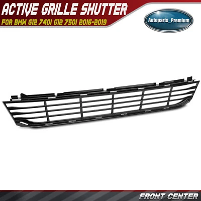 Obturador de parrilla activo central delantero para BMW G12 740i G12 750i 2016-2019 3,0 L 4,4 L Foto 1 de 4