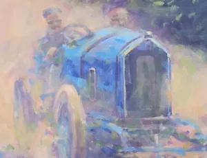 Georges Boillot / Peugeot von Rob Ijbema / Original, Großer Preis von Frankreich 1913 - Bild 1 von 11