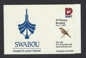 Namibian Waxbills Booklet - 1997 - MNH