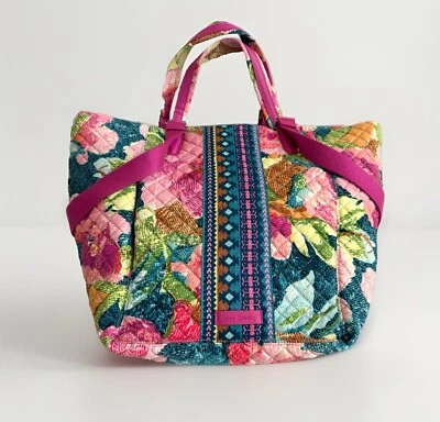 Vera Bradley Change It Up Tote - SUPERBLOOM  Print & Charger Pocket NWOT - Image 1 of 4