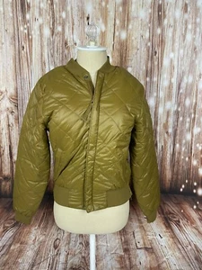 OFFLINE By Aerie Sherpa Lined Puffer Bomber Jacket Size Small - Picture 1 of 9