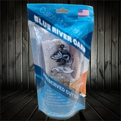 DYNAMIC LURES REAL Catfish Bait, Real Cutbait, No Refrigeration, Stays on Hook, NATURAL SCENT