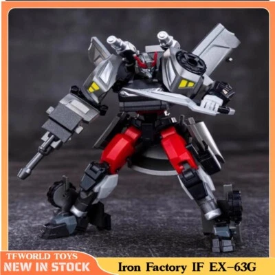 Iron Factory IF EX-63G Ginran Blue Light Knight Samurai Series Robot Figure - Image 1 of 4