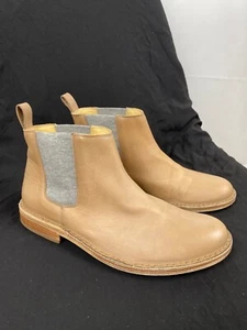 Brunello Cucinelli Genuine Leather Chelsea Ankle Boots 39 - Picture 1 of 12