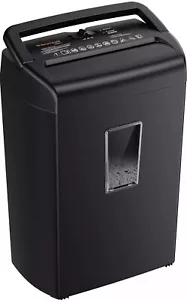Commercial Paper Shredder Industrial 10 Sheet Cross Cut Heavy Duty Home Office - Picture 1 of 6