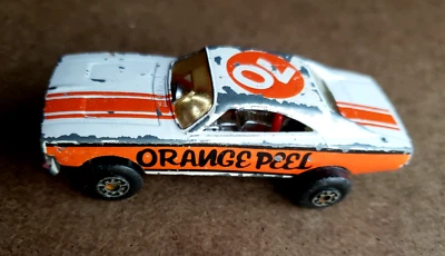 Vintage 1980 Matchbox 1971 ORANGE PEEL White & Orange 1:64 LOOSE Die-Cast  MACAO - Image 1 of 4