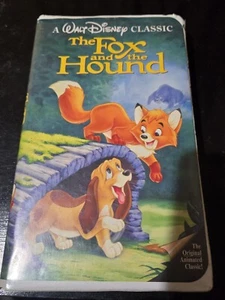 RARE Black Diamond Edition The Fox and the Hound VHS Tape - Walt Disney Classics - Picture 1 of 5
