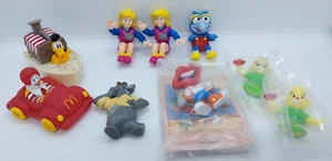 Lote de 9 juguetes de cereales de comida rápida de colección McDonalds Muppet Babies Tang Disney - Imagen 1 de 15