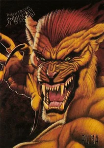 PUMA / Marvel's Spider-Man Fleer Ultra 1995 BASE Trading Card #44 - Picture 1 of 2