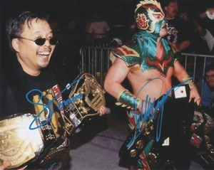 Ultimo Dragon Sonny Onoo Signed 8x10 WCW Photo Wrestling Lucha WWE Champion 6 - Picture 1 of 5