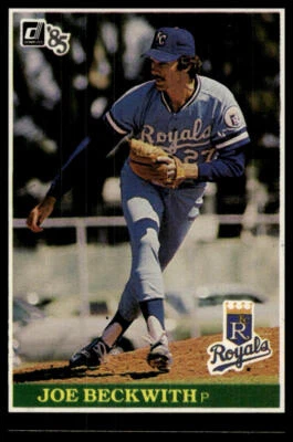 1985 Donruss #541 Joe Beckwith - Image 1 of 2
