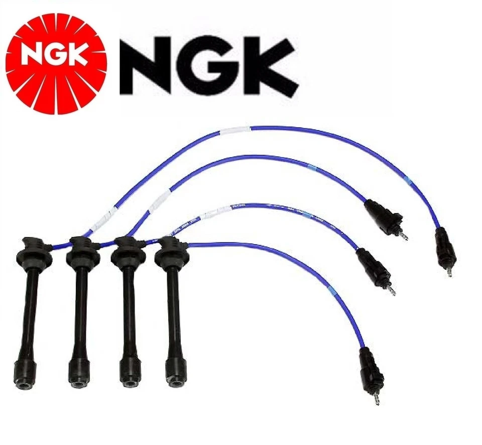 Juego de cables de encendido de bujías NGK para Toyota Tacoma L4; 2.4L 1997-2001 Foto 1 de 1