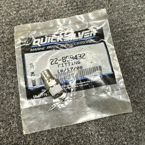 Genuine Mercury Quick Connect Water Pressure Fitting 22-859432 - Imagen 1 de 3