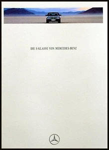 MERCEDES W140 S-Klasse 300 SE / SEL - 600 SE / SEL Prospekt 12.1992 - Picture 1 of 3