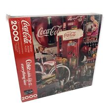 Vintage Coca-Cola 2000 Piece Jigsaw Puzzle "Coke Adds Life to Everything Nice”