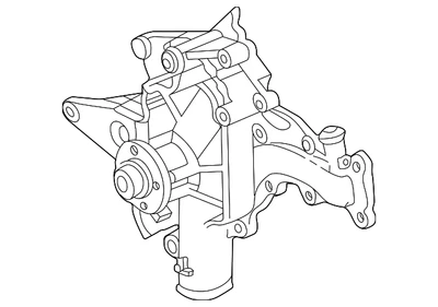 Kit de piezas de recambio originales Mercedes-Benz bomba de agua 112-200-15-01 Foto 1 de 3