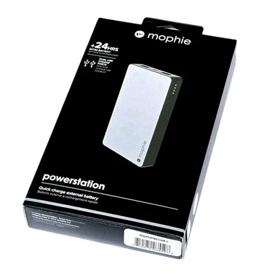MOPHIE POWERSTATION (Batería externa de carga rápida 24 horas) 6.000 mAh, gris espacial Foto 1 de 3
